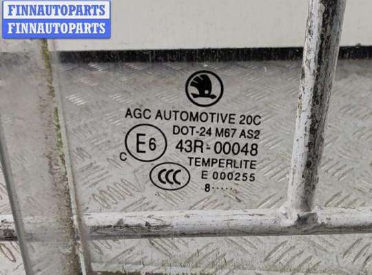 купить Стекло двери задней правой на Skoda Fabia mk2 (5J)