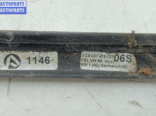 купить Молдинг стекла двери передней левой наружный на Volkswagen Passat B6