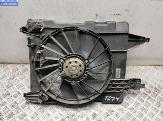 Вентилятор радиатора на Renault Scenic II