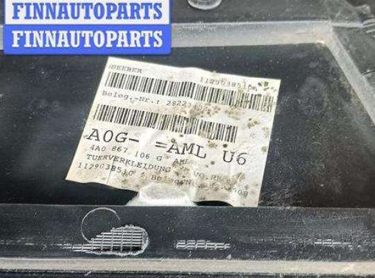 купить Обшивка двери передней правой (дверная карта) на Audi A6 C4 (1994-1997)