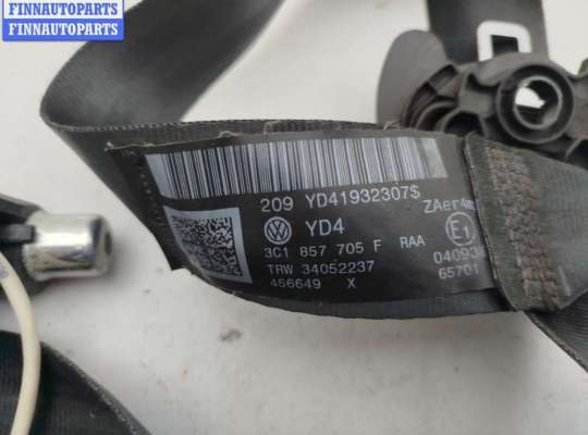 купить Ремень безопасности передний левый на Volkswagen Passat B6