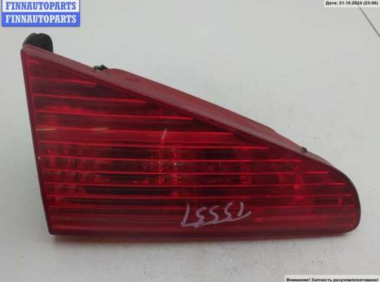 Фонарь крышки багажника левый PG625606 на Peugeot 607