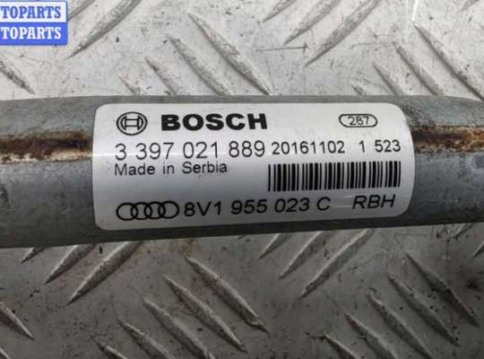 купить Механизм стеклоочистителя переднего (трапеция дворников) на Audi A3 8V (2012-2020)