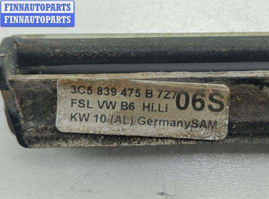 купить Молдинг стекла двери задней левой наружный на Volkswagen Passat B6