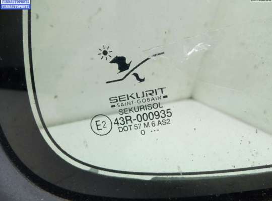 купить Стекло форточки двери задней правой на Saab 9-5 (1997-2001)