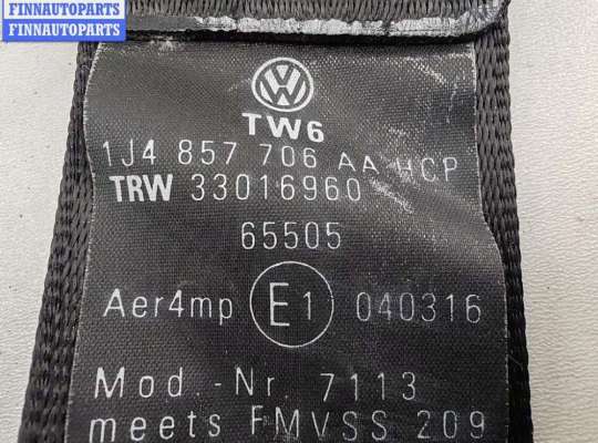 купить Ремень безопасности передний правый на Volkswagen Golf-4