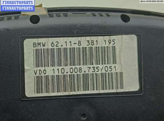 Щиток приборов на BMW 5 (E39)