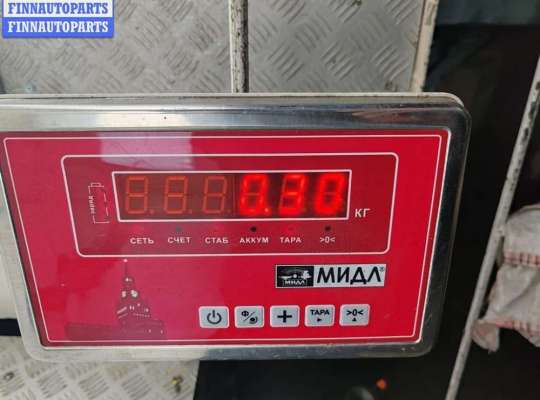 Планка подсветки номера на Renault Master II