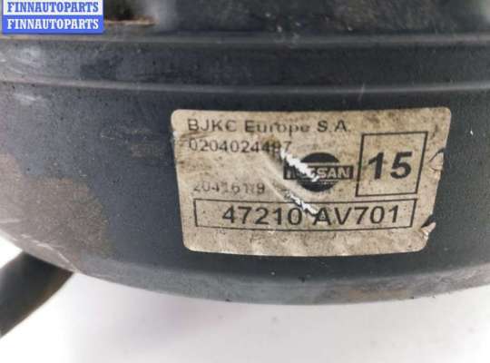 купить Усилитель тормозов вакуумный на Nissan Primera P12 (2002-2008)