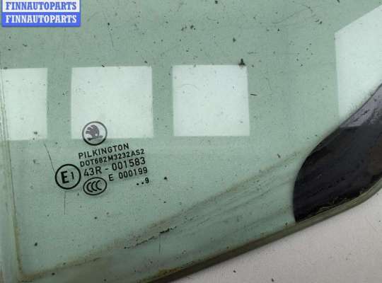 купить Стекло форточки двери задней левой на Skoda Fabia mk2 (5J)