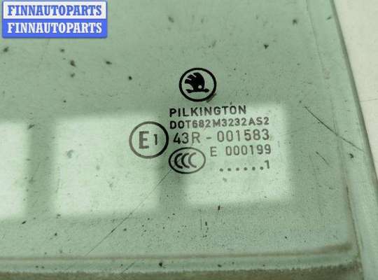 купить Стекло форточки двери задней правой на Skoda Fabia mk2 (5J)