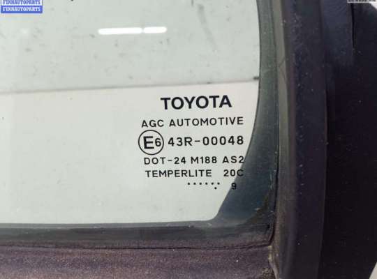 купить Стекло форточки двери задней левой на Toyota Yaris (2005-2011)