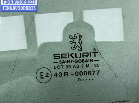 купить Стекло двери передней левой на Peugeot 607