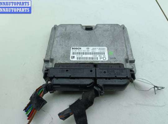 Блок управления двигателем (ДВС) OP2223303 на Opel Zafira A (1999-2005)