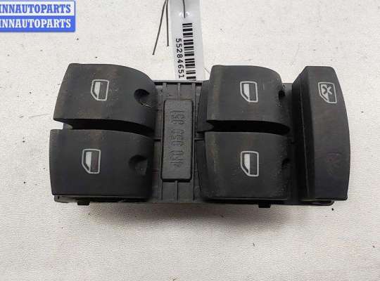 Блок кнопок управления стеклоподъемниками AU1718021 на Audi A6 C6 (2004-2011)