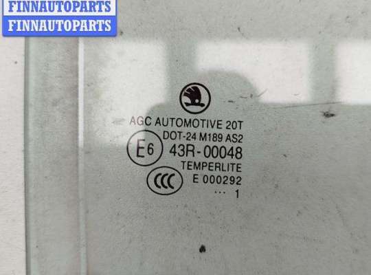 купить Стекло двери задней правой на Skoda Fabia mk2 (5J)