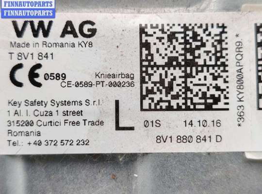 купить Подушка безопасности (Airbag) пассажира на Audi A3 8V (2012-2020)