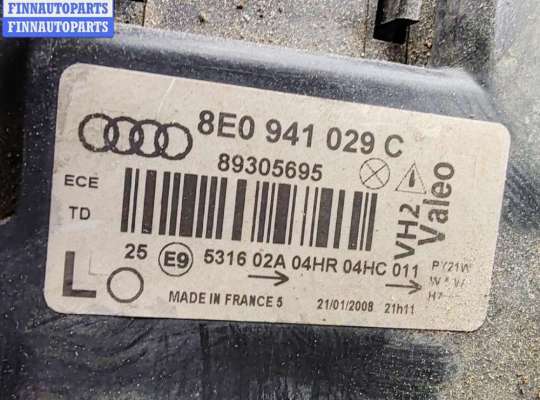 купить Фара левая на Audi A4 B6 (2001-2004)