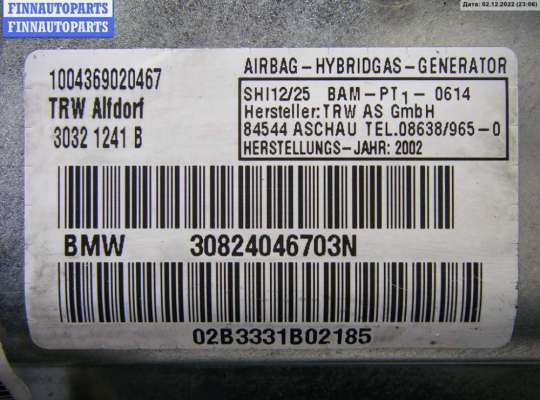 купить Подушка безопасности в дверь задняя левая на BMW 7 E65/E66 (2001-2008)