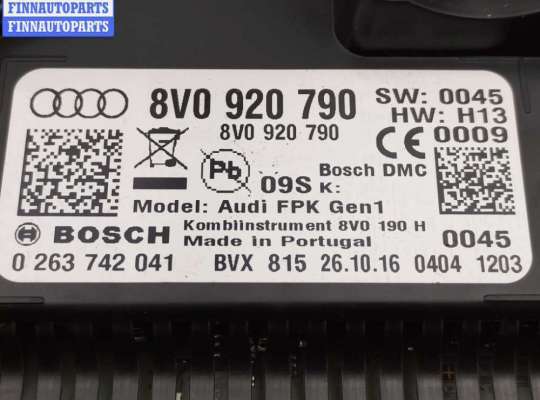 купить Щиток приборный (панель приборов) на Audi A3 8V (2012-2020)