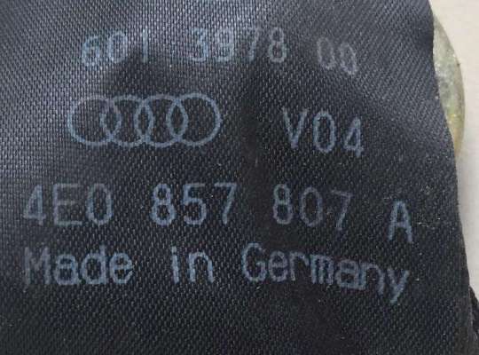 купить Ремень безопасности задний левый на Audi A8 D3 (2002-2010)