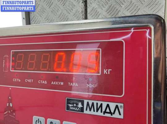 Планка подсветки номера на Renault Master II