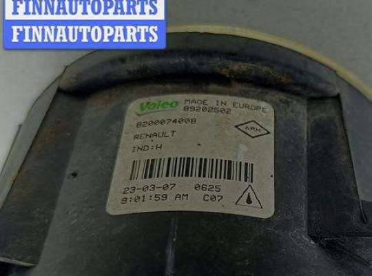 Фара противотуманная (ПТФ) на Renault Scenic II
