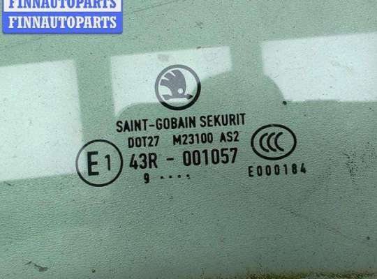 купить Стекло двери задней левой на Skoda Fabia mk2 (5J)