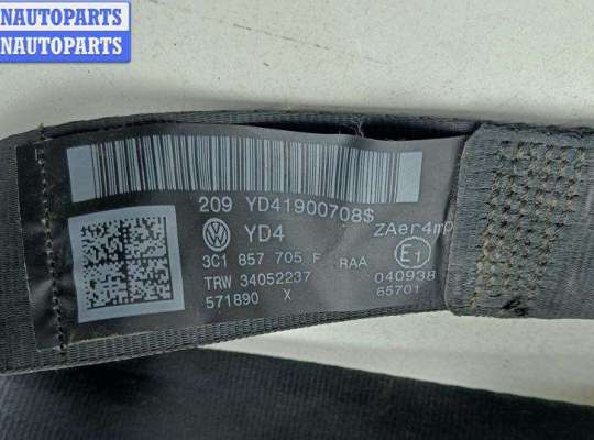 купить Ремень безопасности передний левый на Volkswagen Passat B6