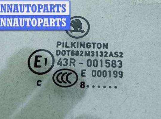 купить Стекло форточки двери задней левой на Skoda Fabia mk2 (5J)