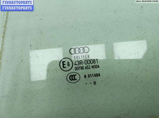 купить Стекло двери задней левой на Audi A6 C6 (2004-2011)