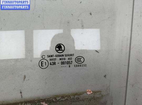 купить Стекло двери передней левой на Skoda Fabia mk2 (5J)