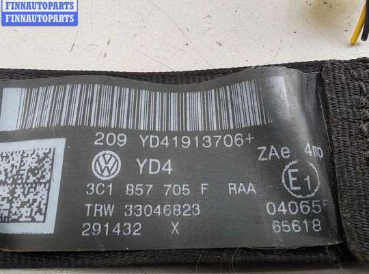 купить Ремень безопасности передний левый на Volkswagen Passat B6