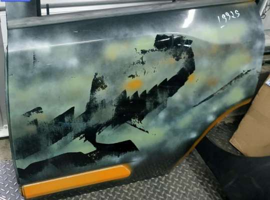 купить Дверь боковая задняя левая на Jeep Compass