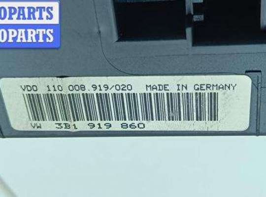 купить Щиток приборный (панель приборов) на Volkswagen Passat B5