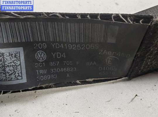 купить Ремень безопасности передний левый на Volkswagen Passat B6