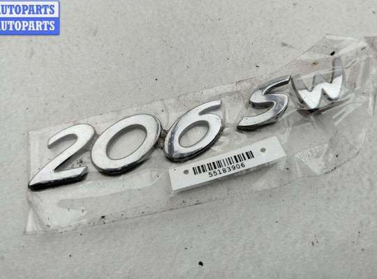 купить Эмблема на Peugeot 206