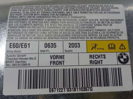 купить Подушка безопасности в дверь передняя правая на BMW 5 E60/E61 (2003-2010)