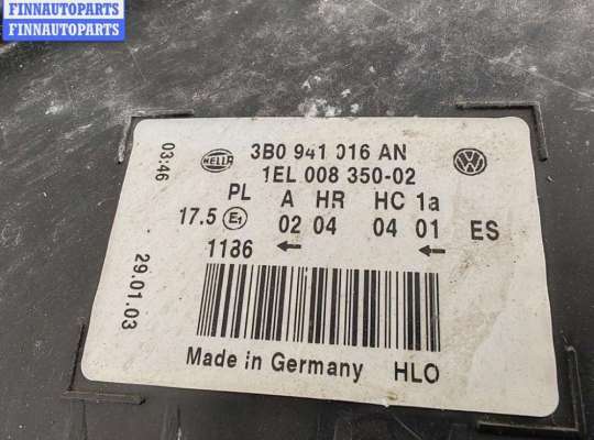 Фара передняя на Volkswagen Passat B5+ (3B, GP)