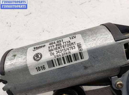 купить Двигатель стеклоочистителя заднего (моторчик дворников) на Skoda Fabia mk1 (6Y)