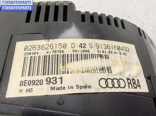 купить Щиток приборный (панель приборов) на Audi A4 B6 (2001-2004)