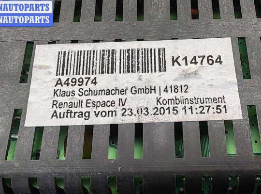 купить Щиток приборный (панель приборов) на Renault Espace IV (2002-2014)