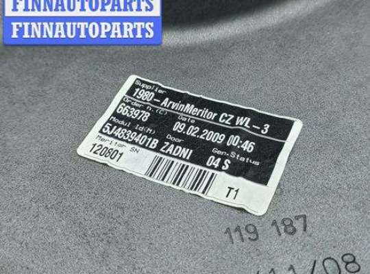 купить Стеклоподъемник механический задний левый на Skoda Fabia mk2 (5J)