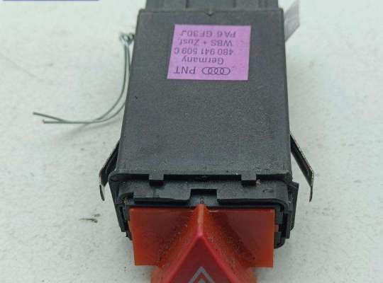 купить Кнопка аварийной сигнализации (аварийки) на Audi A6 C5 (1997-2005)