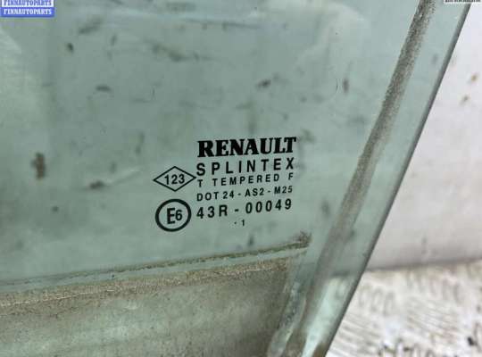 Стекло боковое двери на Renault Scenic I