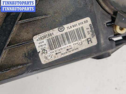 купить Фара правая на Volkswagen Touareg