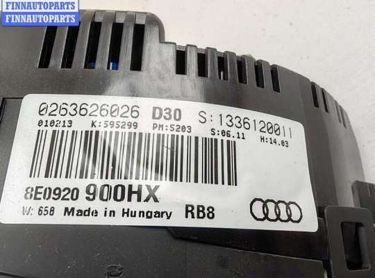 купить Щиток приборный (панель приборов) на Audi A4 B6 (2001-2004)