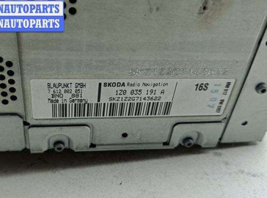 купить Аудиомагнитола на Skoda Octavia mk2 (A5 1Z) 2004-2013