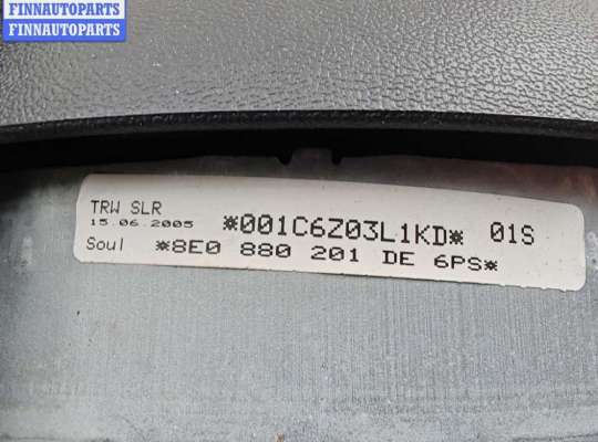 Подушка безопасности водителя (AirBag) на Audi A4 (8E/8H, B7)