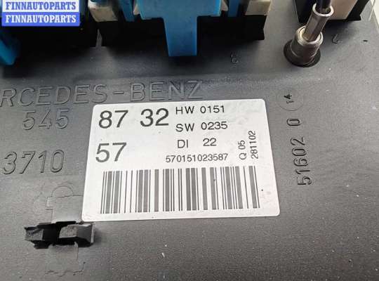 Блок предохранителей на Mercedes-Benz ML (W163)